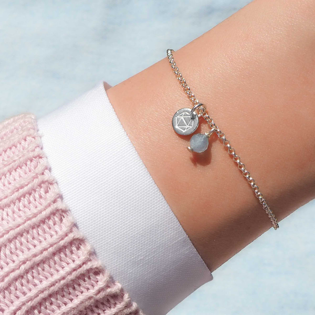 aquamarinarmband-aquamarinschmuck, schmuck edelstein aquamarin blauer edelsteinschmuck aquamarinkette silberkette mit aquamarin santa maria farbe