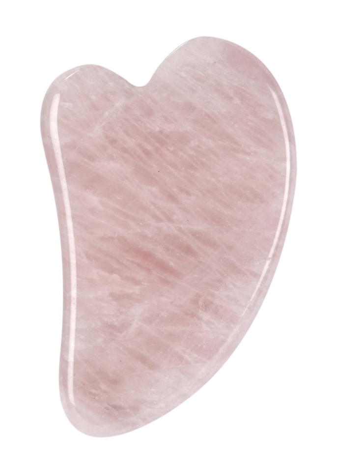 rosenquarz gua sha edelsteinroller gesichtsmassage rosenquarz heilstein fürs gesicht. Ringana Kosmetik fürs gesicht, faceyoga mit edelstein rosenquarz
