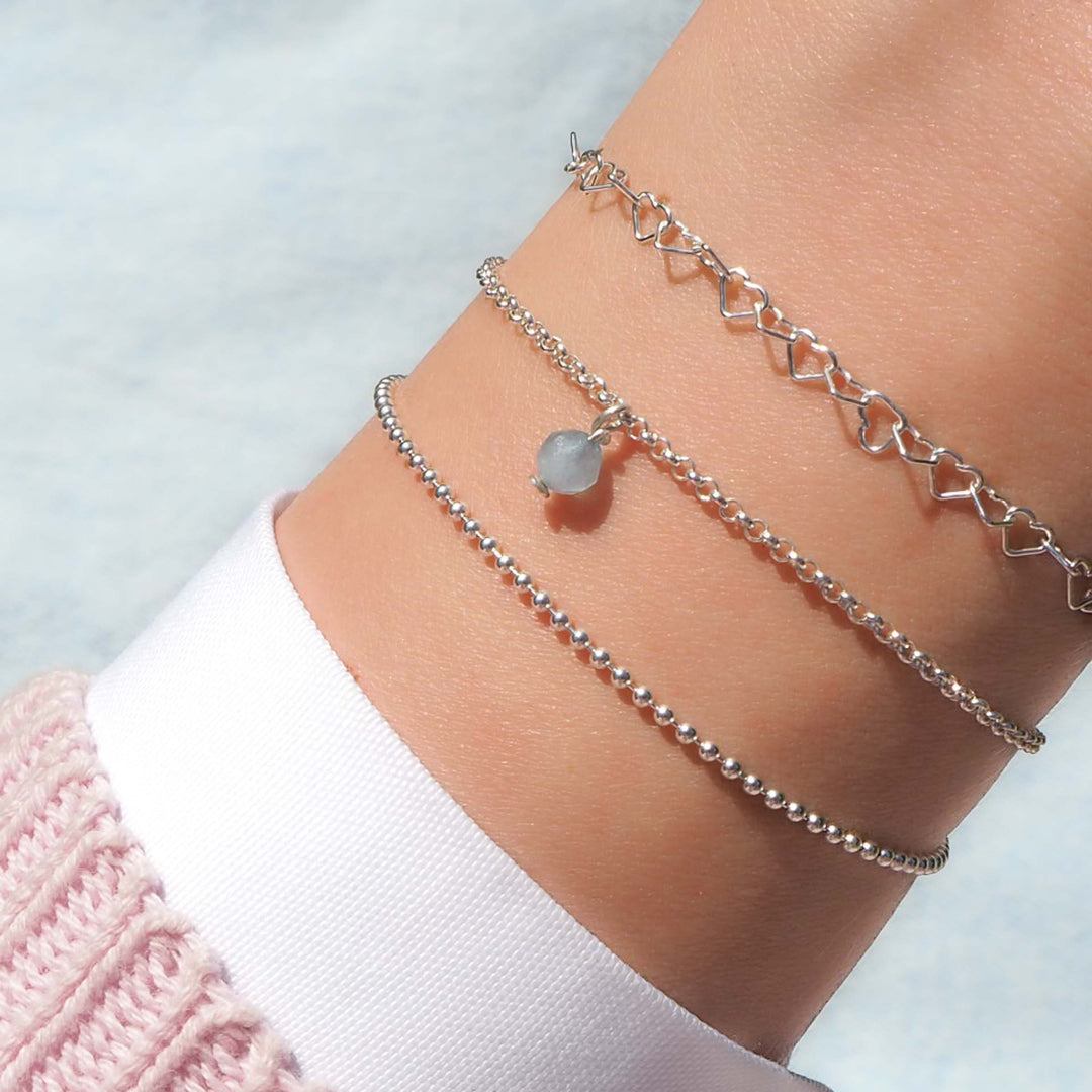 aquamarinschmuck - schmuckset sternzeichen wassermann, hochzeitschmuck was blaues Hochzeit geschenk schmuck, beryllschmuck armbandset kaufen