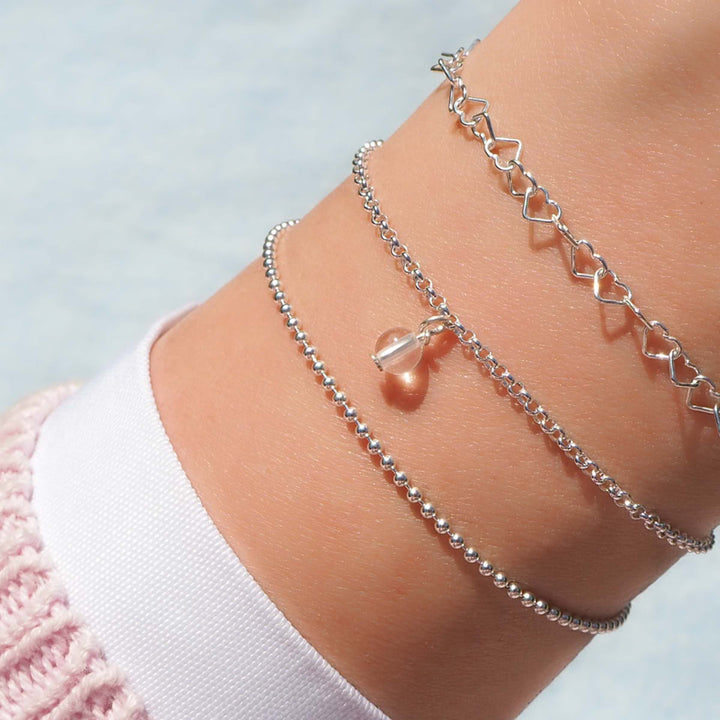 Armbandset "SILVER LOVE" (Limitierte Valentinsaktion)