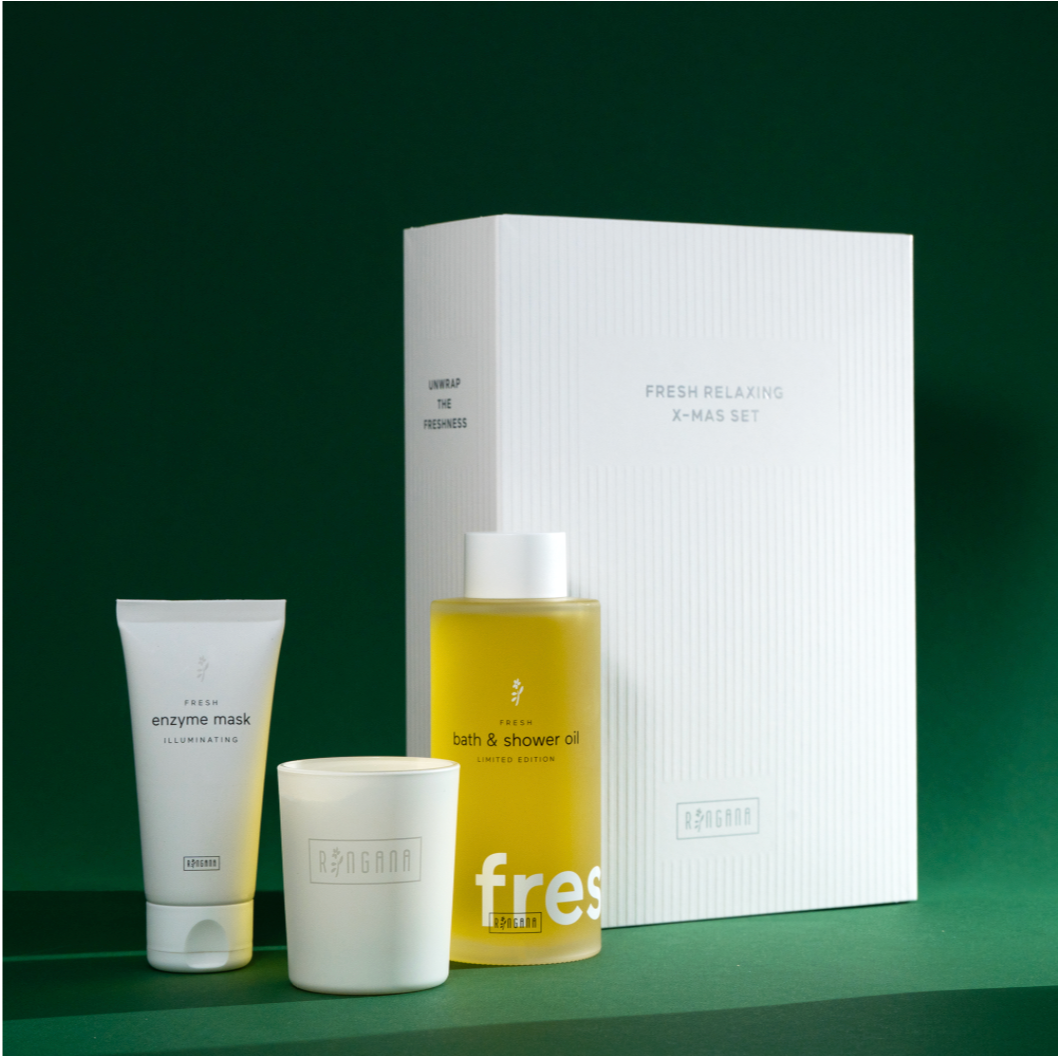 Ringana Geschenkset für dein Home-Spa – vegane Naturkosmetik für entspannte Selfcare und sichtbare Frische – jetzt 20 € sparen mit Code TIARA20